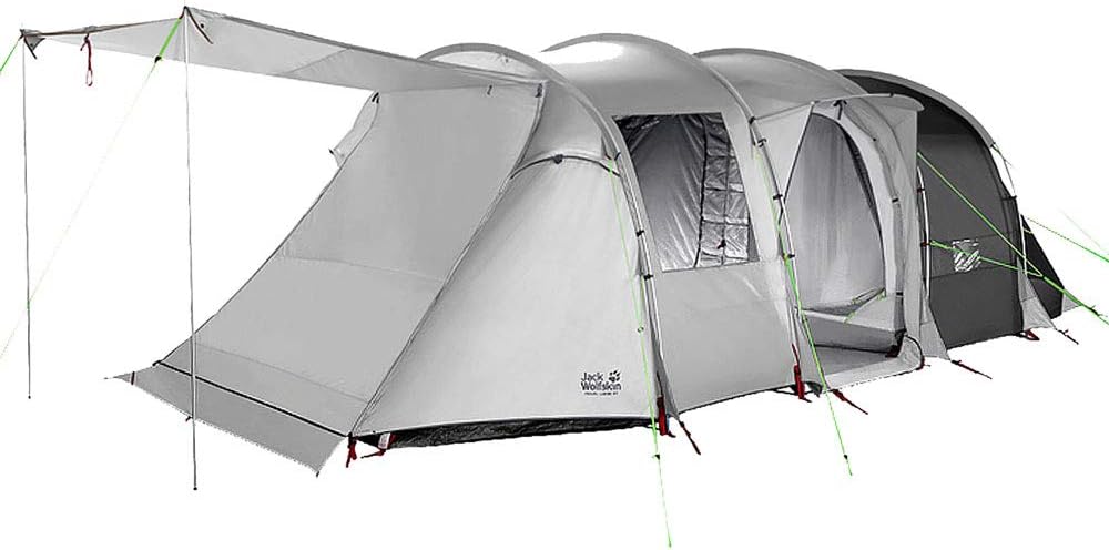 Jack Wolfskin Unisex – Erwachsene Travel Lodge Rt Tunnelzelte, Slate Grey, ONE Size