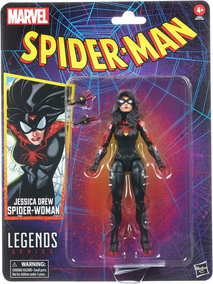 Spider-Man Hasbro Marvel Legends Series Jessica Drew Woman, 15 cm grosse Legends Action-Figur zum Sa