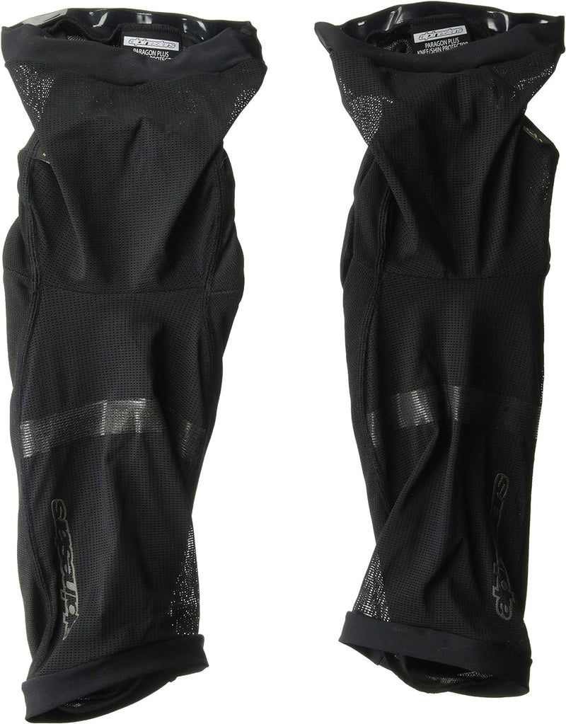 ALPINESTAR Herren Paragon Plus Knie-/Schienbeinschoner Kniepanzer, Black, M M Schwarz, M Schwarz