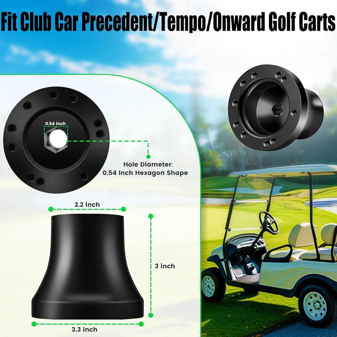 Lenkradadapter für Golfwagen, Golfwagen, Lenkradadapter für Golfwagen, Club-Auto Precedent ab 2004 (