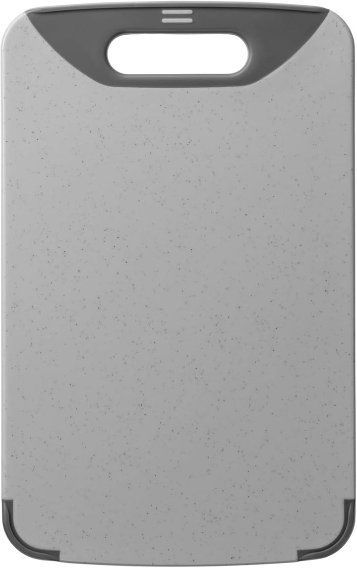 Silit Schneidebrett 32 x 20 cm, rechteckig, Kunststoff, praktischer Griff, spülmaschinengeeignet, kl