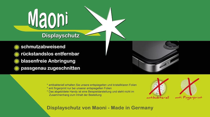 Maoni 2x ANTIREFLEX Schutzfolie kompatibel mit Acer Chromebook Spin 713 CP713-2W - antireflex, antib