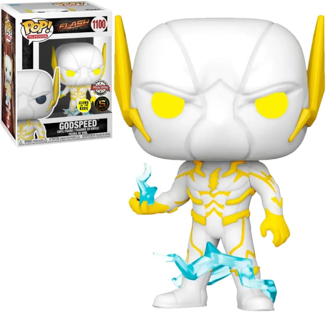 Funko POP! TV-Serie The Flash #1100 - Godspeed [GITD] Exclusive