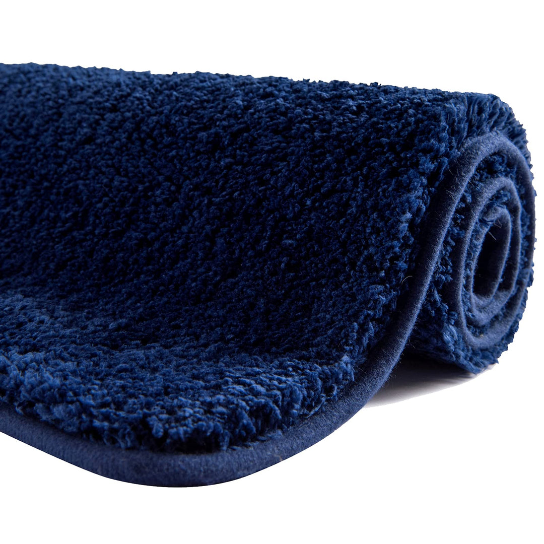 SFLXO Badematte 80cm x 50cm rutschfest-Badvorleger Maschinenwaschbar Anti-Rutsch Badteppich Weich Wa