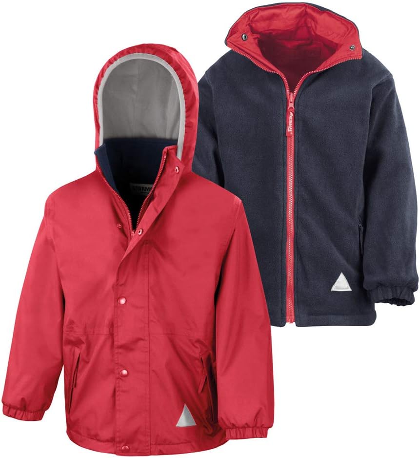 Result R160j Reversible StormDri 4000 Fleecejacke, Unisex, R160J XXL Violett, XXL Violett