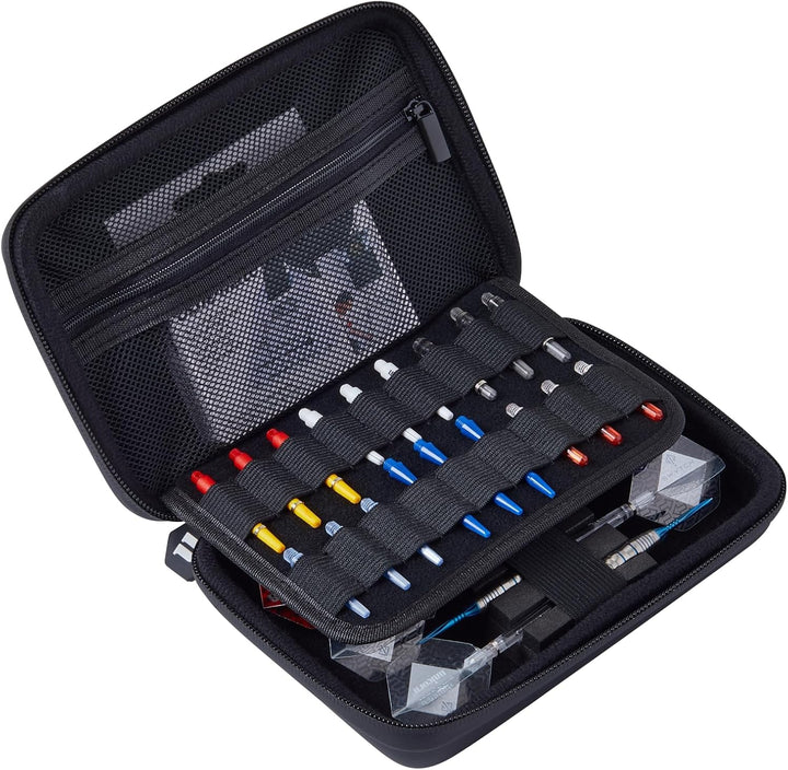 Unicorn Ultra Dart-Etui, schlankes Medium - Holds 2 Sets of Darts Schwarz
