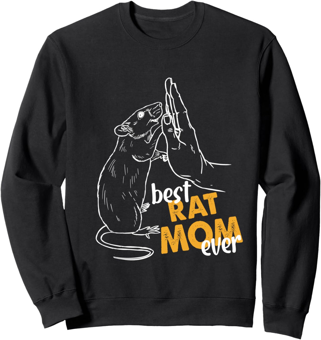 Beste Ratte Mama aller Zeiten Beste Ratte Mama Ratte Sweatshirt