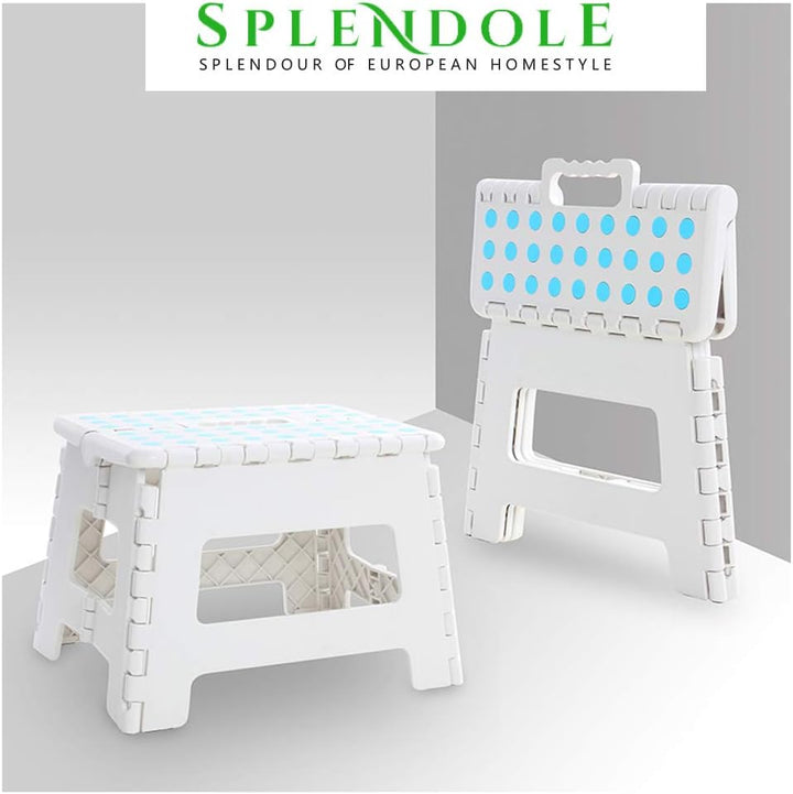 Splendole Tritthocker Klapphocker Faltbar Kinderfussbank Klapptritt Bad-Hocker Klappbar Kindertritt