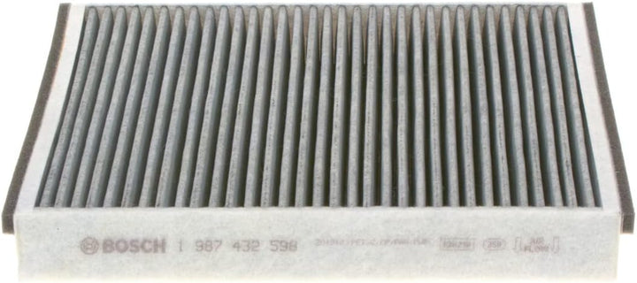 Bosch R2598 Aktivkohle Innenraumfilter - filtert Gerüche, Pollen und Staub - Ersatzfilter für besser