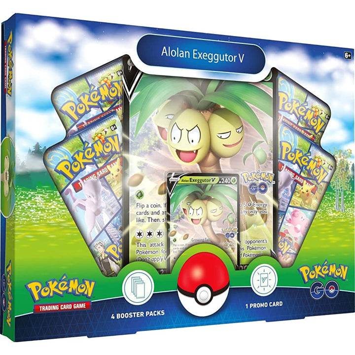Pokémon GO Alolan Exeggutor V Collection Box - EN Einzeln, Einzeln