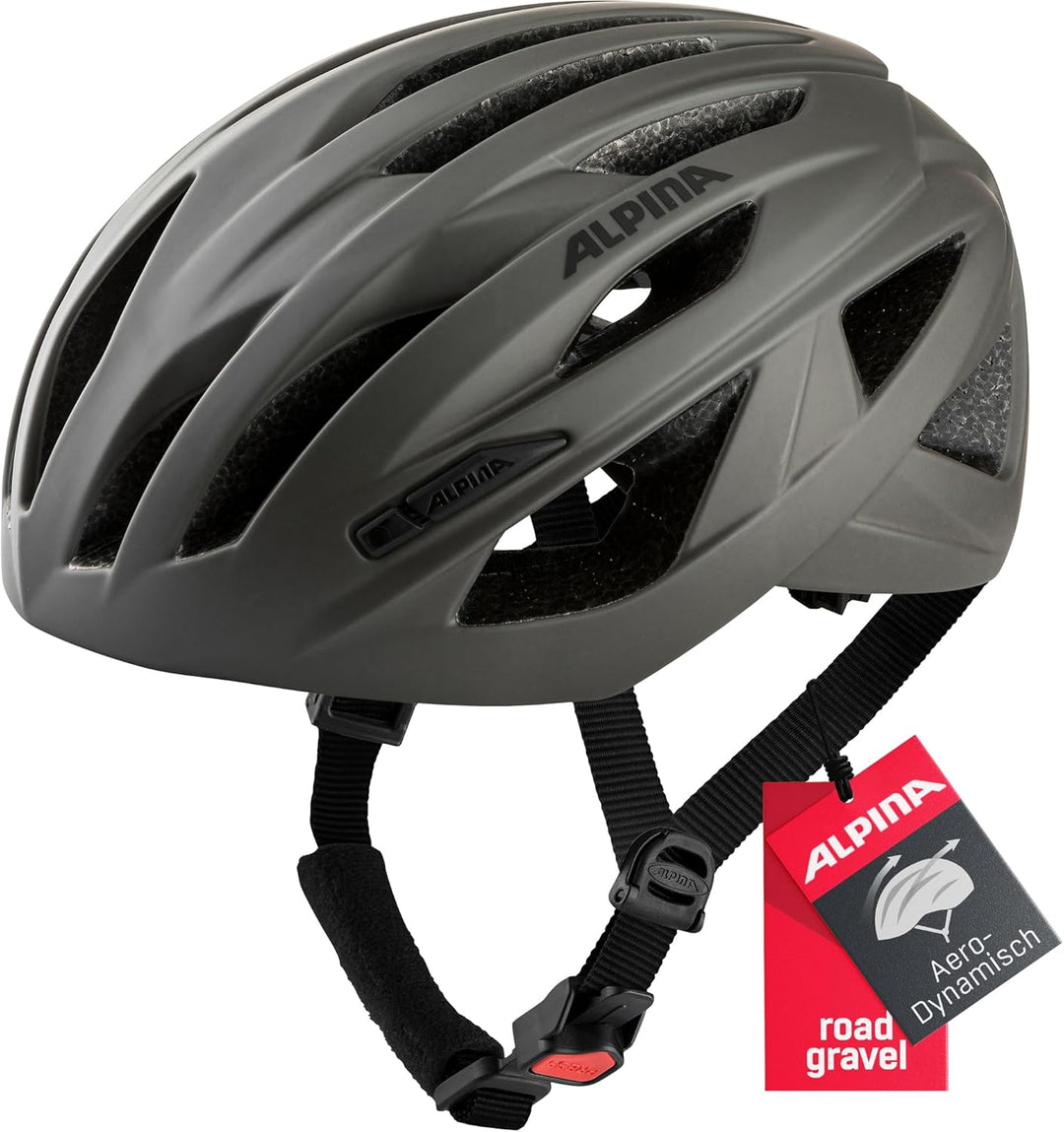 ALPINA Path Helm grau 51-56 cm, 51-56 cm