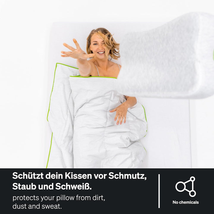 BLACKROLL® Pillow CASE Jersey, Kissenbezug 30 x 50 cm für Recovery Pillow, weicher Kopfkissenbezug a