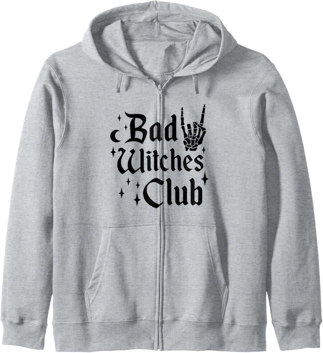 Bad Witches Club Mädchen Hexe Halloween Kostüm Hexerei Kapuzenjacke