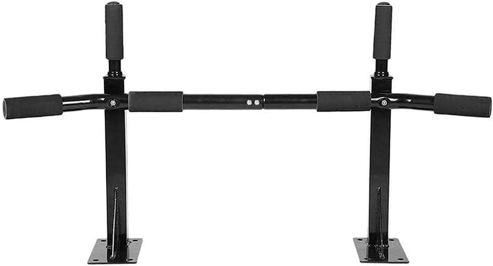 OcioDual Klimmzugstange für die Wand, Pull Up Klimmzugstange, bis 350 kg, Schwarz, Fitnessstudio für
