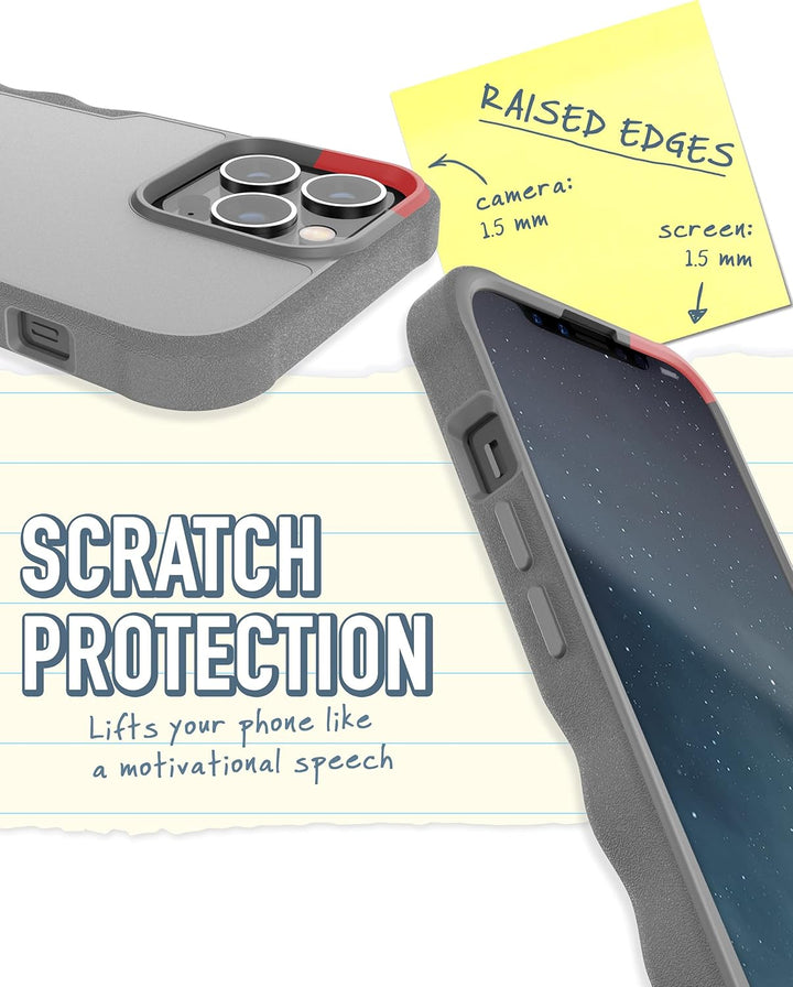 Smartish Gripzilla Schutzhülle für iPhone 13 Pro Max, kompatibel mit MagSafe [robust und robust], ge
