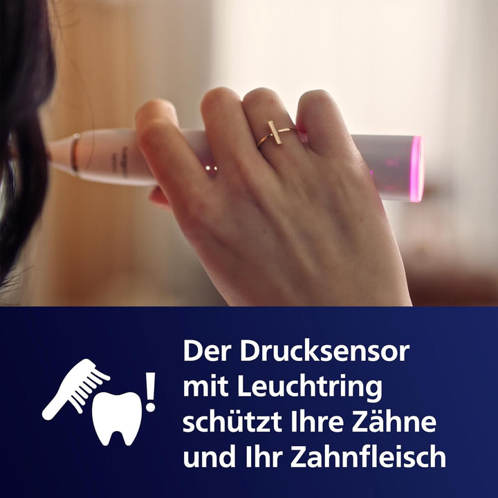 Philips Sonicare DiamondClean Prestige 9900 – Elektrische Schallzahnbürste mit 1x A3 Premium-All-in-