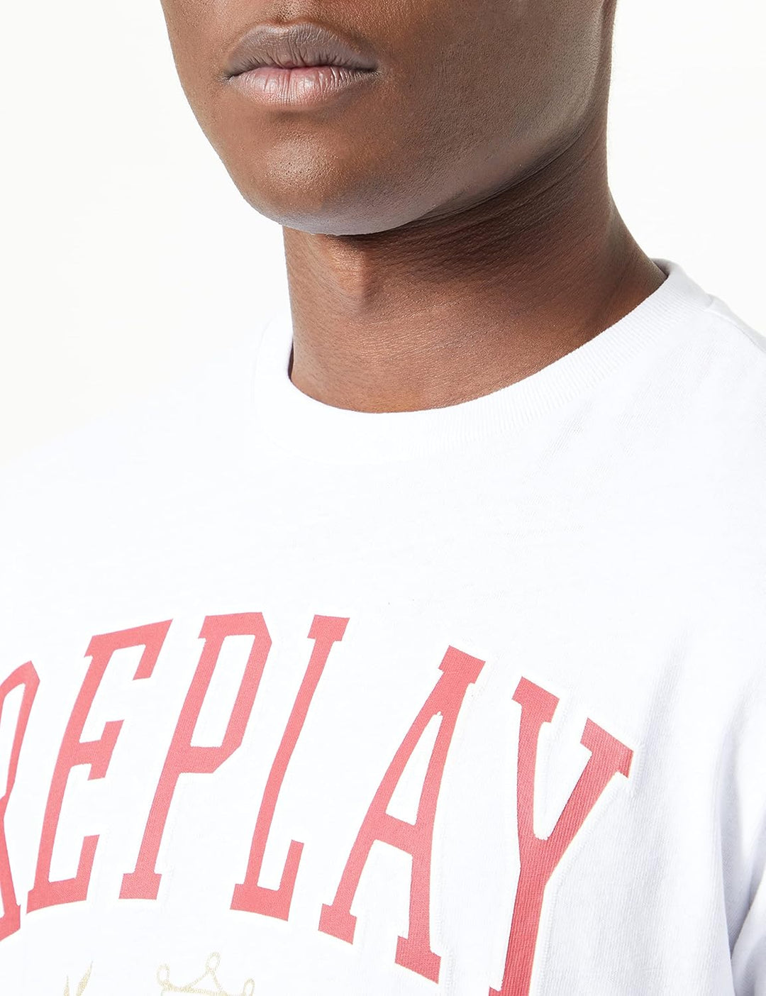 REPLAY Herren T-Shirt XS 001 White, XS 001 White