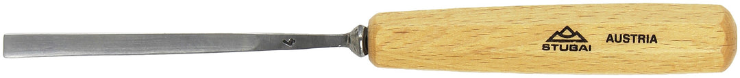Stubai Stechbeitel lang poliert, Form 4, 8 mm, 550408