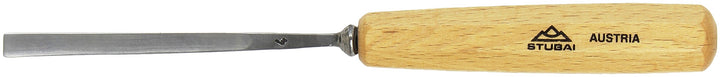 Stubai Stechbeitel lang poliert, Form 4, 8 mm, 550408