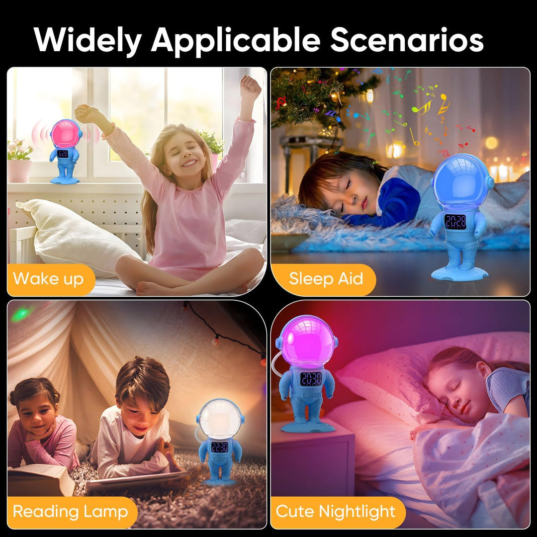 Tageslichtwecker Sonnenaufgang Lichtwecker Wecker mit Licht, Sunrise Wake Up, Smart Bluetooth Lautsp