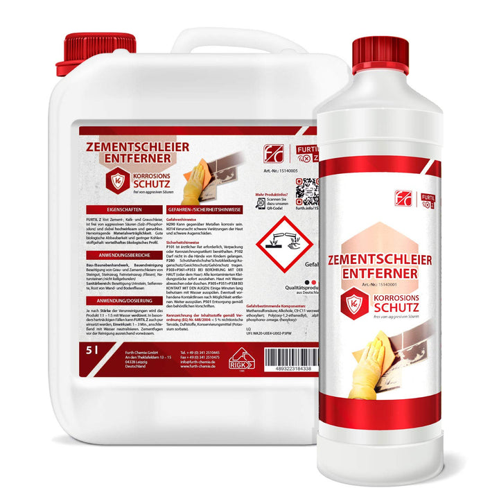 Zementschleierentferner, FURTIL Z 10 L 10 l (1er Pack), 10 l (1er Pack)