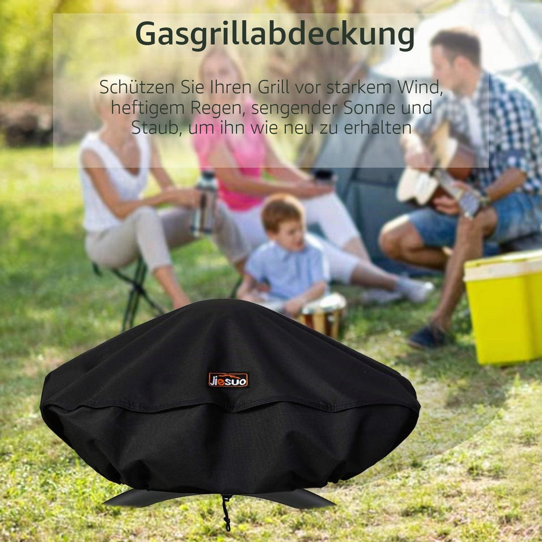 7111 Grill Abdeckhaube für Weber Q1200, Q1000 und Q100 Serie Grillabdeckung Wetterfest, Q100
