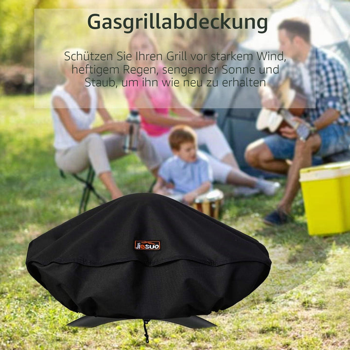 7111 Grill Abdeckhaube für Weber Q1200, Q1000 und Q100 Serie Grillabdeckung Wetterfest, Q100