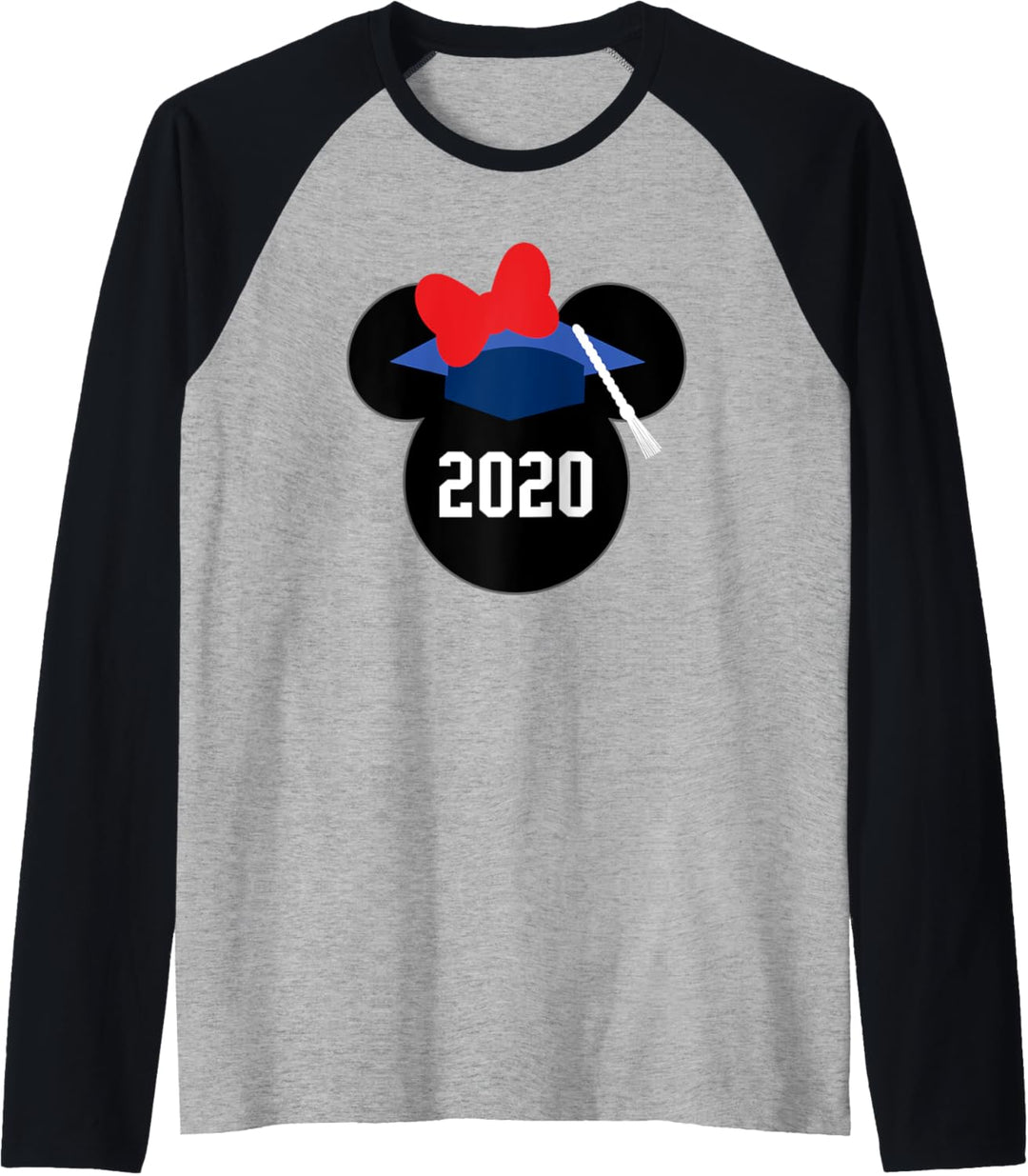 Disney Minnie Mouse Icon 2020 Graduation Raglan