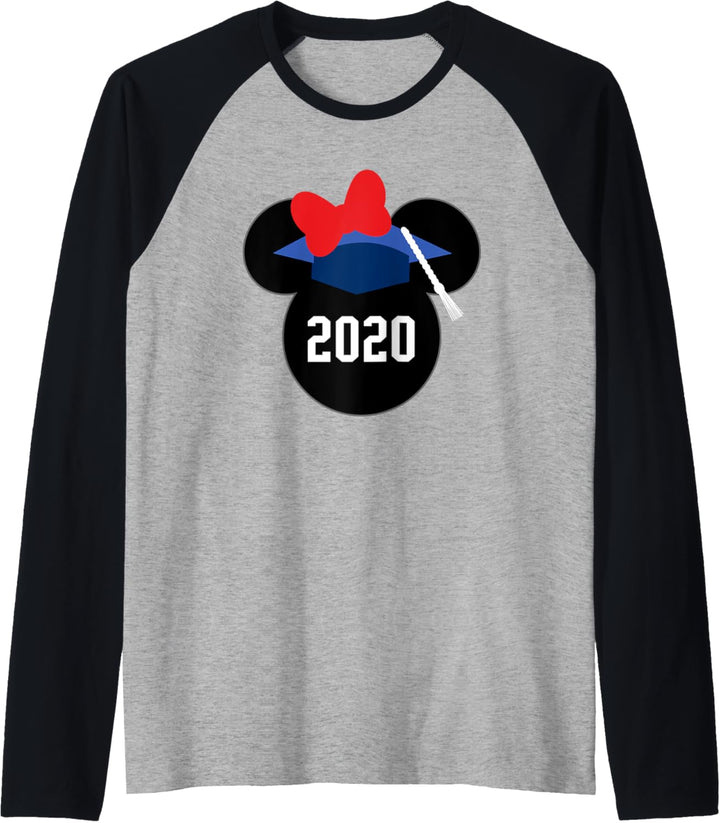 Disney Minnie Mouse Icon 2020 Graduation Raglan