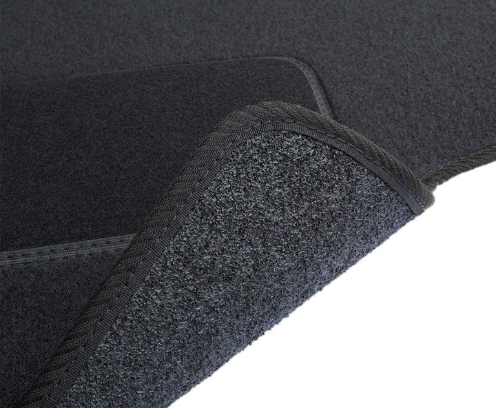 MOTOS Standard Velours-Fussmatten passend für Audi A4 B6 2000-2006 - Standard, Gewebt, Schwarz fussm