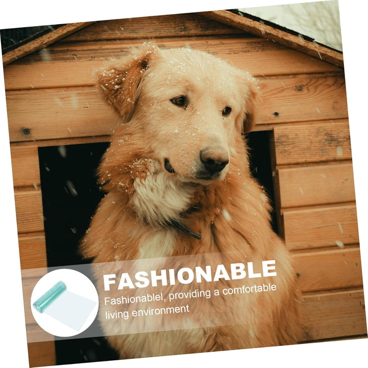 Cabilock Transparente Hundeklappe Ersatzflügel Zuschneidbare Vinyl Streifen für Hundehütte Sichere H