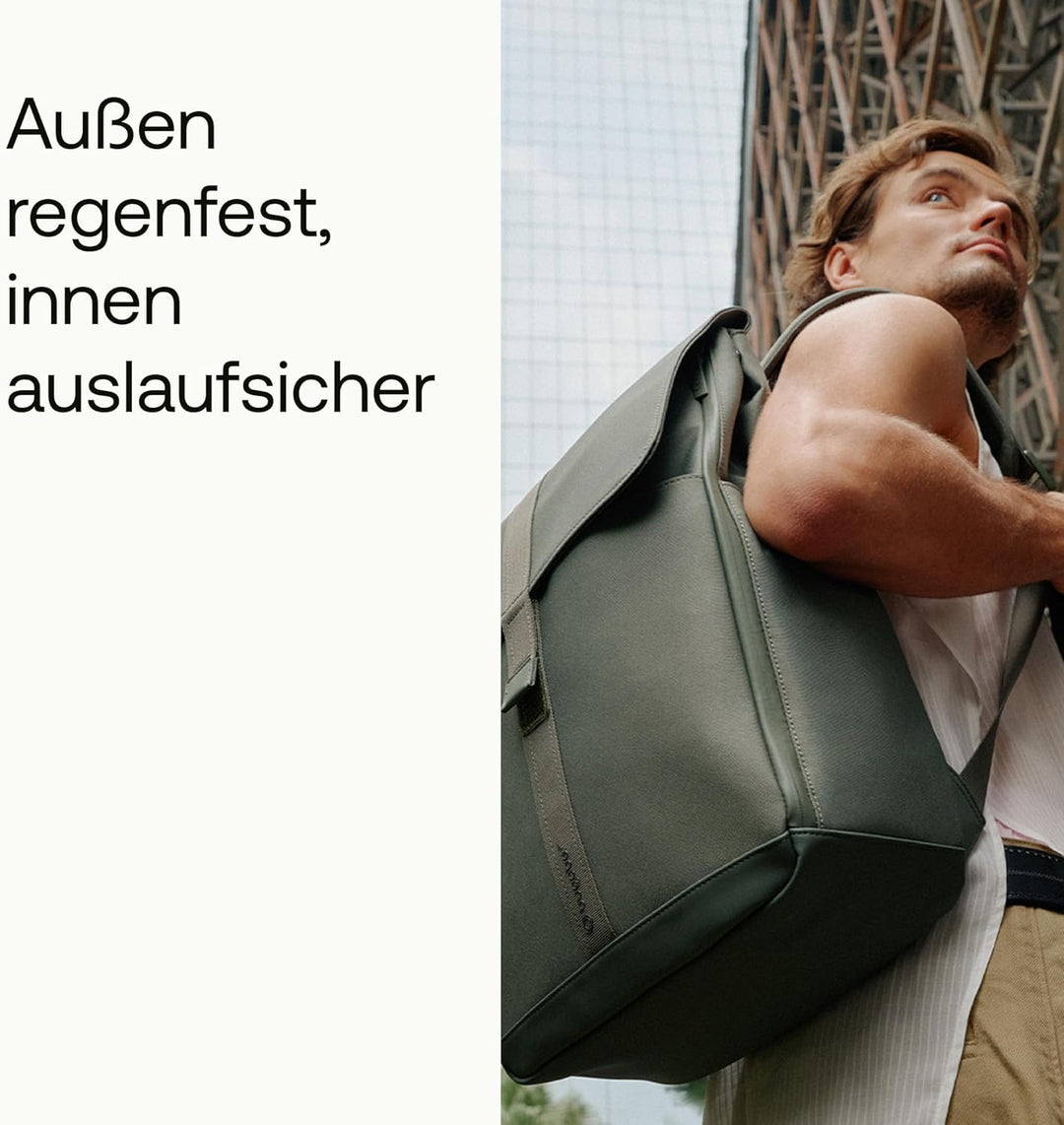 Bugaboo Wickelrucksack, Wasserabweisende Tasche aus nachhaltigem Material, Einfach zu reinigen, mit