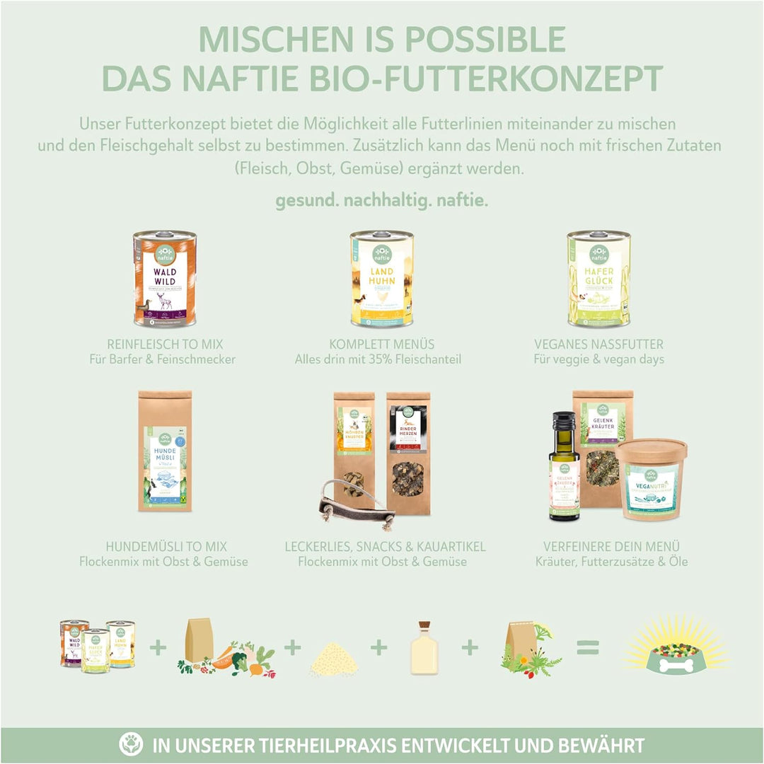 naftie Kausnacks Hühnerherzen getrocknet - für artige Hunde - eiweissreich viel Taurin - Kauartikel