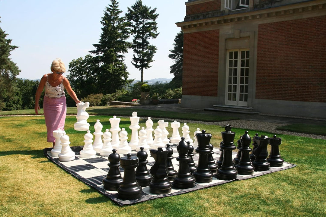 Übergames Giga Schach Matte - passend zu den grossen Giga Schachfiguren von Übergames 262cmx262cm, 2
