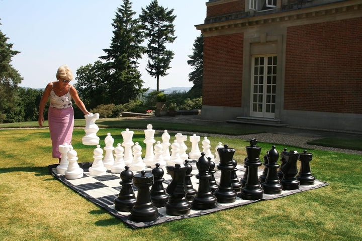 Übergames Giga Schach Matte - passend zu den grossen Giga Schachfiguren von Übergames 262cmx262cm, 2