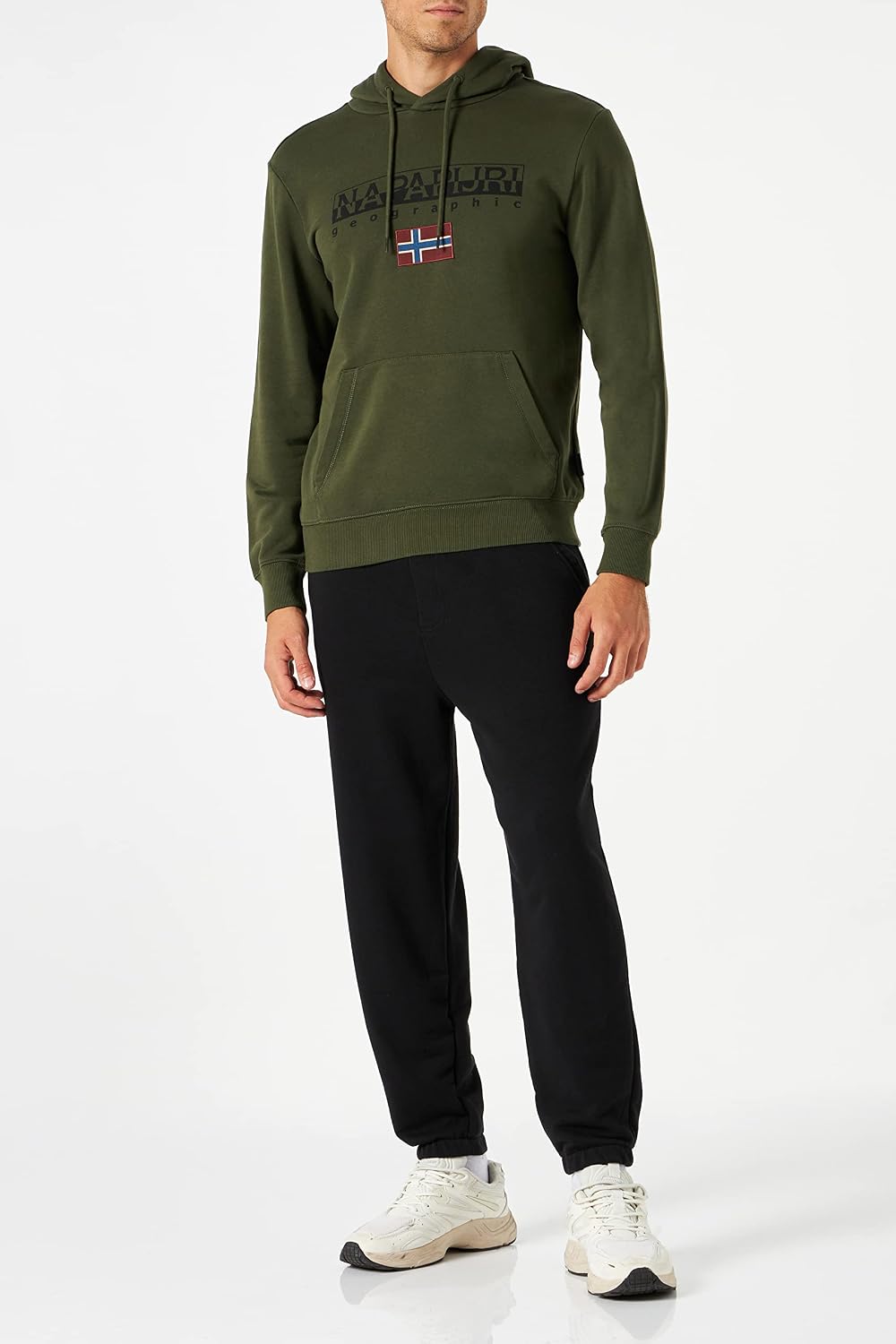 Napapijri Herren B-ayas H Sweatshirt S Green Depths, S Green Depths
