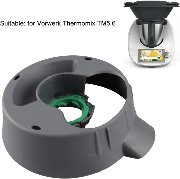 Mixtopffuss Haupttopfboden Ersatzteil für Thermomix TM5 TM6, PP Material Kompatibel mit Vorwerk Küch