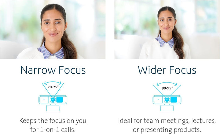 Kensington W2000 1080p Autofokus-Webcam, USB-Stromversorgung, integriertes Mikrofon mit Noise Reduct