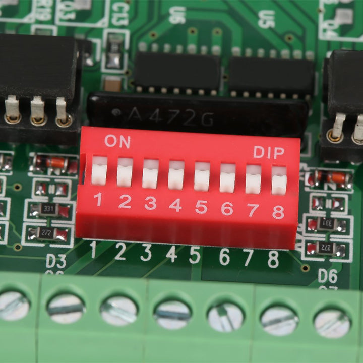 8 Kanal Pegelwandler Modul, NPN/PNP zu NPN Spannungswandler, 5V / 24V Rechtecksignal Umwandler Modul
