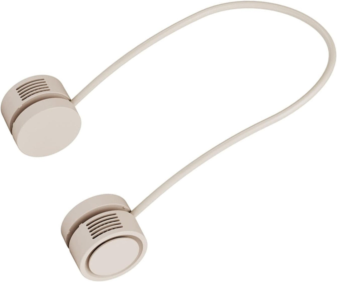 Fydun Tragbarer Nackenventilator, Mini-USB-Aufladung, Freihändig, Flügellos, Hängender Halsventilato