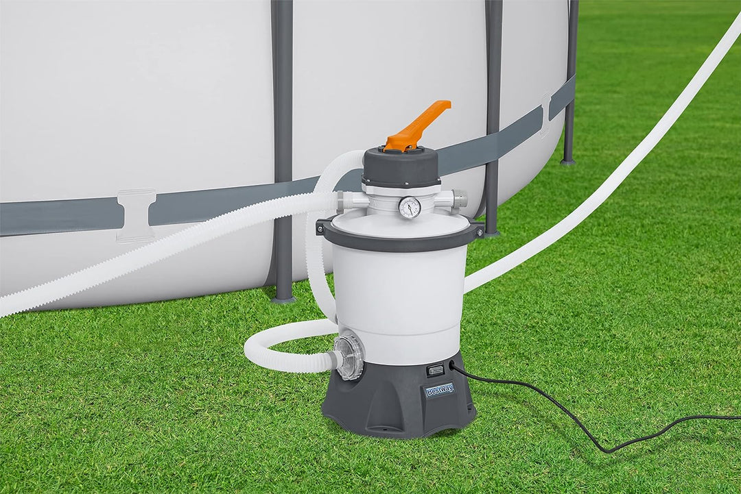 Bestway Water_Pump Pompa filtro piscina Bestway a sabbia 85W 3 028 l/h neues Modell, 3 028 l/h neues