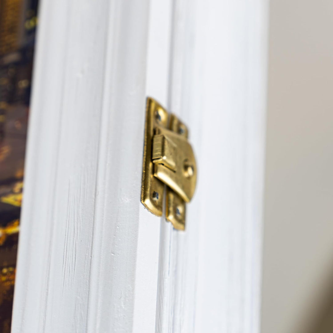 Schlüsselkasten aus Holz Hängeschrank mit Schlüsselbrett Wandorganizer für Schlüsselaufbewahrungm Sc
