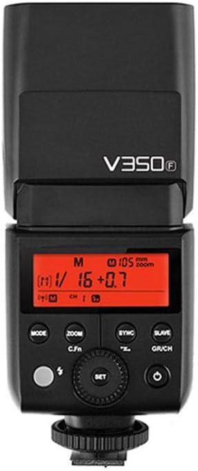 GODOX Speedlite Ving V350F Fuji, Schwarz