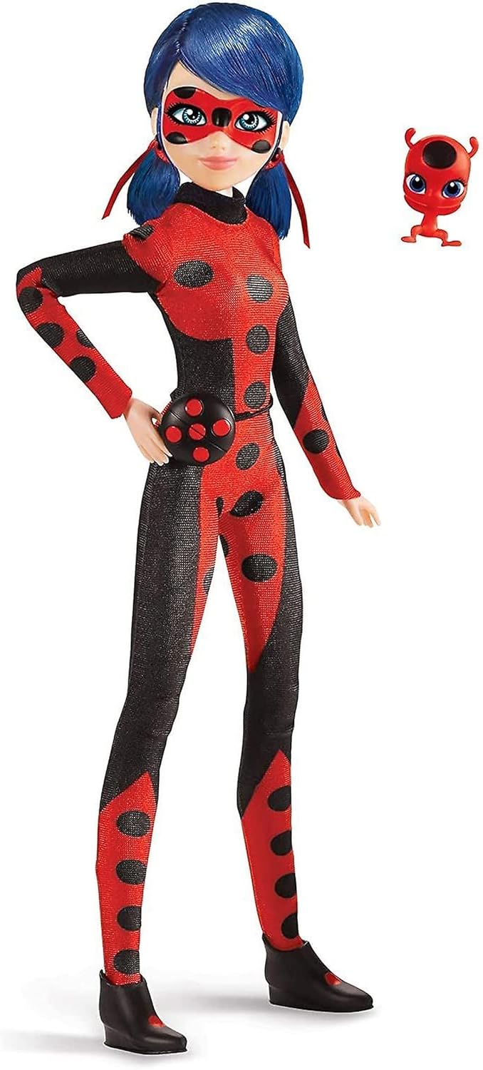BANDAI - Miraculous Ladybug - Puppe - Ladybug Time to de-evilize- 26 cm grosse Ankleidepuppe - P5000
