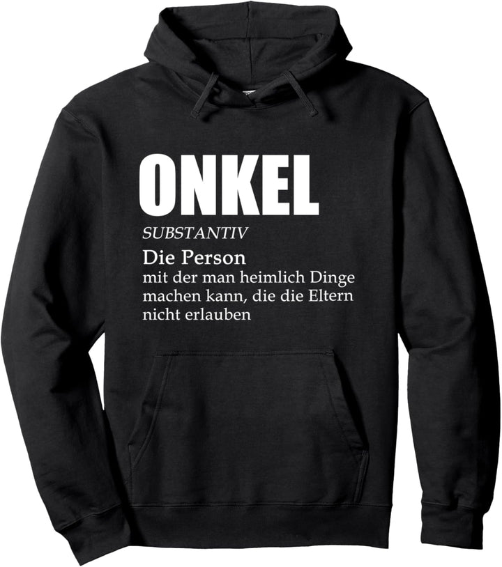 Onkel Nichte Bruder Pullover Hoodie