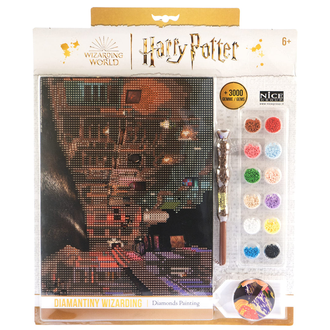 DIAMANTINY Harry Potter-Landscape Diagon Alley - Kreieren Sie das Mosaik, Crystal Art, Diamond Paint