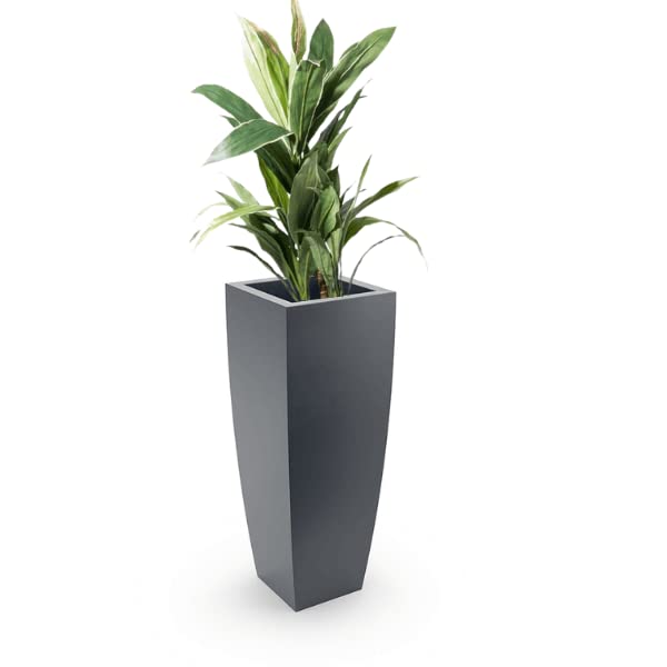 Juno-Topf, Höhe 75x28x28 cm, Zeitloses Design, Top-Qualität, drinnen und draussen, passend für Jede
