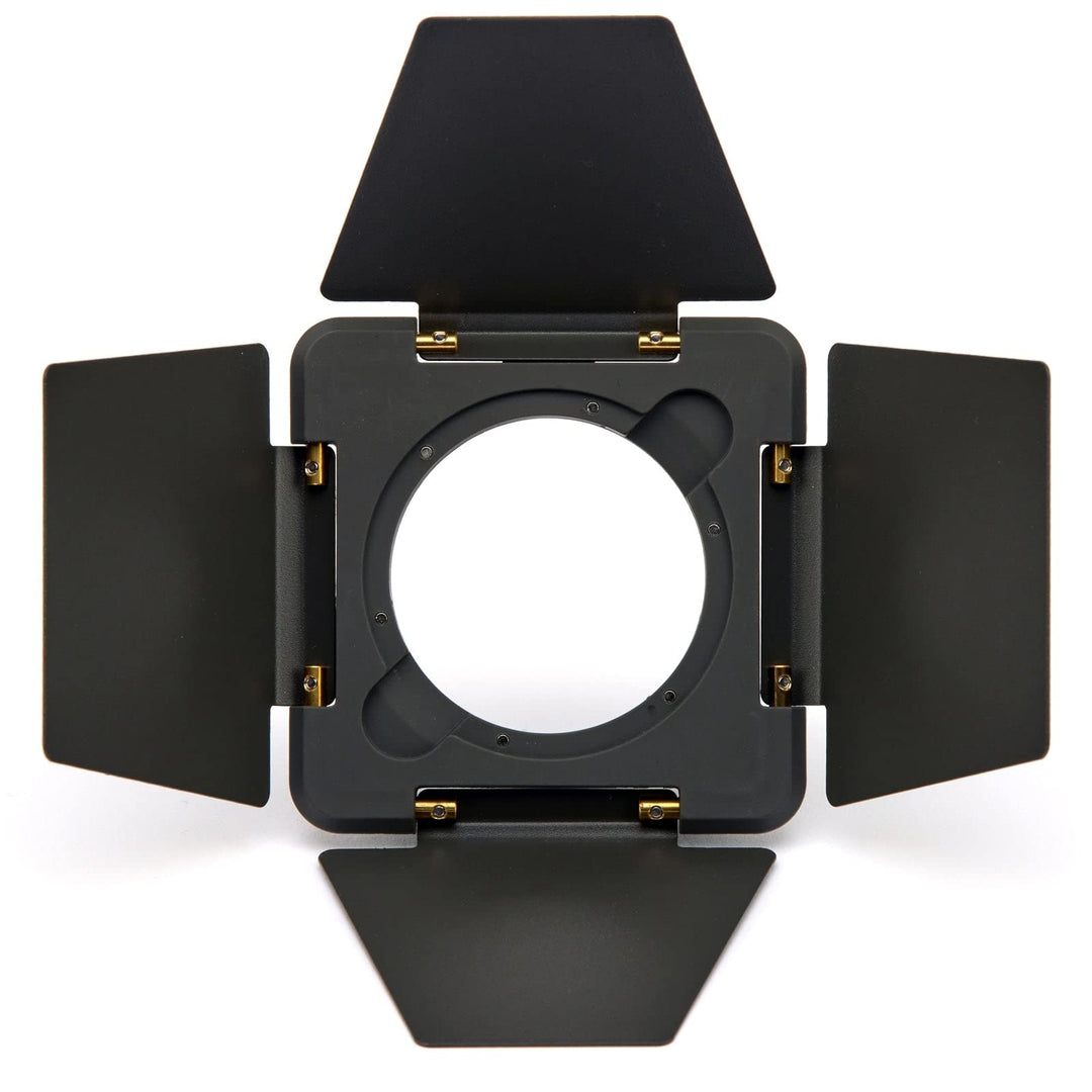 Hobolite Barndoors, Abschirmklappen-Set für Mini LED-Dauerlicht für Fotografie (20W) Mini Barndoor-S