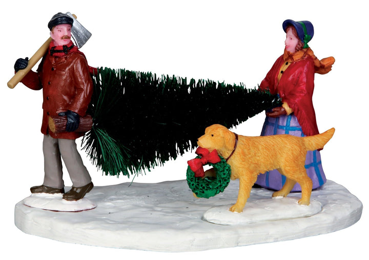 Lemax Caddington Village Zubehör: Our First Christmas, Harz