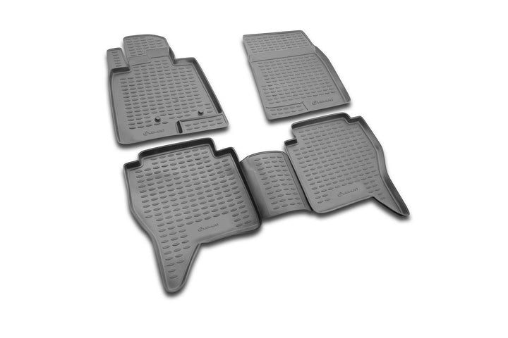 Element Gummimatten Passgenaue Fussmatten Mitsubishi Pajero IV(V80) 2006-4tlg